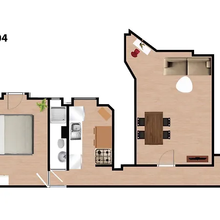 Primeflats - Apartments Schillerpark Berlin-Wedding Номер фото